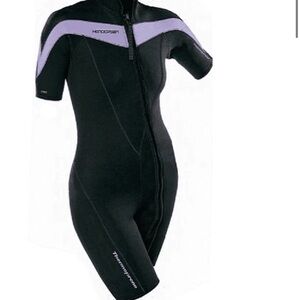 Women's Henderson Women's 3mm Thermoprene Front Zip Shorty 18 NWOT